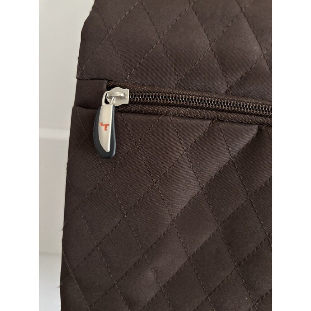 Brown Anti-Theft Travelon Crossbody Bag Purse Handbag Travel Bag 2 Piece - Picture 4 of 15